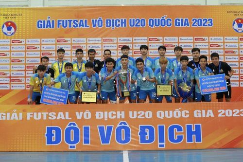 Cao Bằng vô địch Giải Futsal U20 Quốc gia 2023