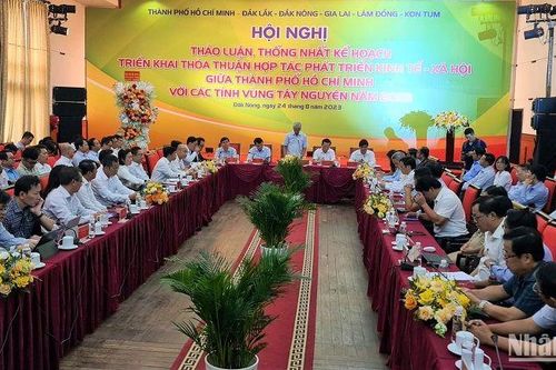 Thỏa thuận hợp tác giữa Thành phố Hồ Chí Minh với các tỉnh Tây Nguyên
