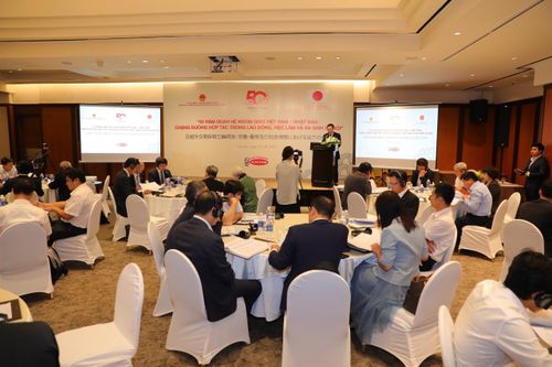 Việt Nam-Nhật Bản thúc đẩy hợp tác trong lao động, việc làm và an sinh xã hội