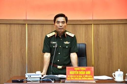Trung tướng Nguyễn Doãn Anh kiểm tra công tác sẵn sàng chiến đấu tại Ban CHQS huyện Chương Mỹ và Lữ đoàn Xe tăng 201