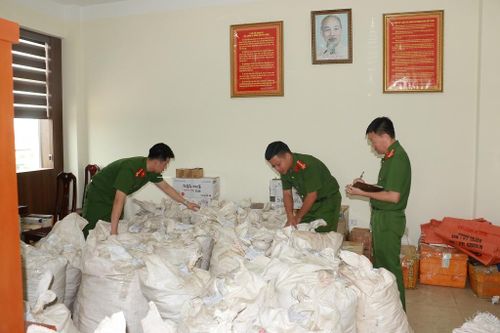 Xe tải chở hơn 4,5 tấn lâm sản trái phép từ nước ngoài về Việt Nam