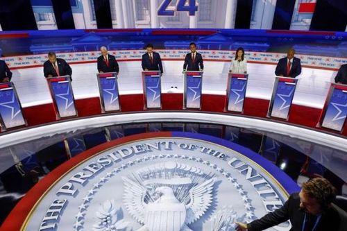Bầu cử Mỹ 2024: Cuộc tranh luận ứng viên Đảng Cộng hòa thu hút hơn 12 triệu người xem