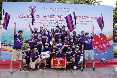 Hơn 500 VĐV dự giải đua xe đạp Hà Nội mở rộng lần thứ V