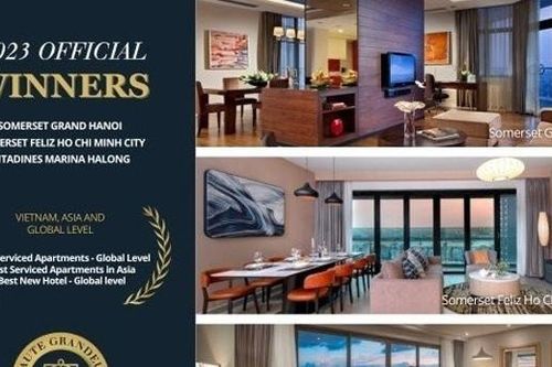 Ascott Việt Nam nhận 'mưa' giải thưởng quốc tế cho các mô hình lưu trú