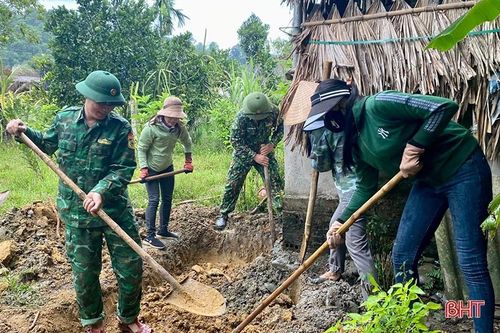 Dấu ấn tuổi trẻ lực lượng vũ trang Hà Tĩnh trong Chiến dịch 'Hành quân xanh'