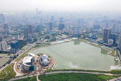Hà Nội: Diện mạo công viên gần 750 tỷ đồng sau 7 năm khởi công