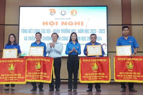 Công tác Đội - Đoàn trường học năm học 2022 - 2023 đạt nhiều kết quả nổi bật