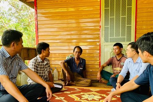 Giám sát công tác hỗ trợ nhà ở cho người nghèo tại 2 xã Chư Krêy và An Trung