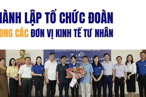Thành lập tổ chức đoàn trong đơn vị kinh tế tư nhân