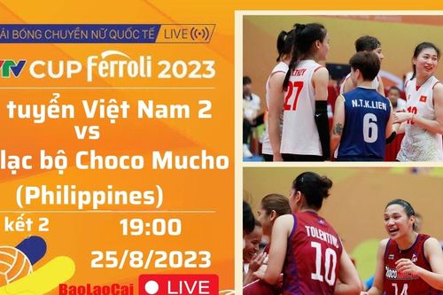 Trực tiếp bán kết 2: Đội tuyển Việt Nam 2 gặp Câu lạc bộ Choco Mucho (Philippines)