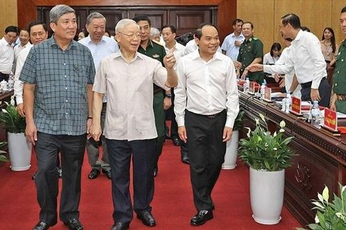 Tổng Bí thư Nguyễn Phú Trọng thăm, làm việc tại Lạng Sơn