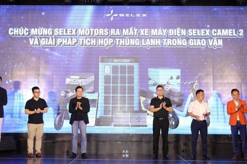 Selex Motors ra mắt mẫu 'xe ôm điện quốc dân' Selex Camel 2