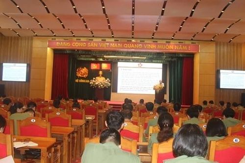 Tập huấn công tác cải cách hành chính trong CAND