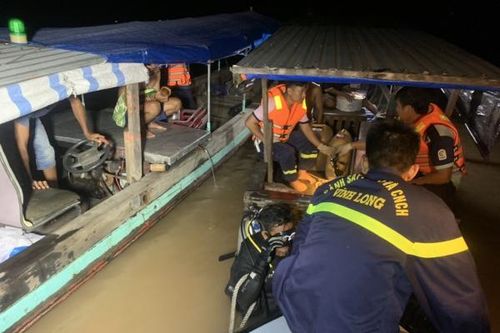 Tìm thấy thi thể người đàn ông mất tích trong vụ chìm ghe