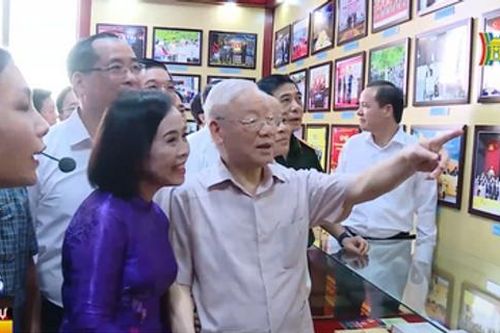 Tổng bí thư Nguyễn Phú Trọng thăm, làm việc với tỉnh Lạng Sơn