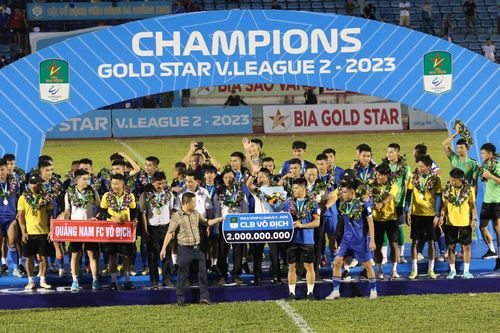 Quảng Nam vô địch giải hạng Nhất, thăng hạng V.League