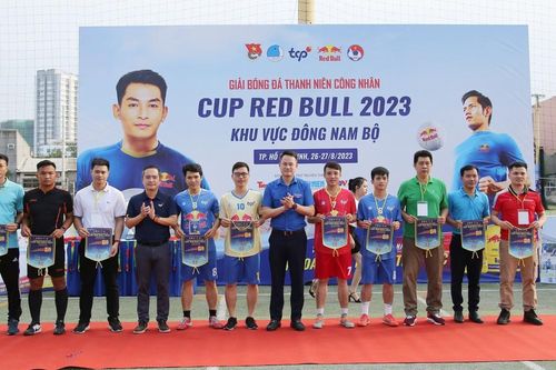 16 đội tranh tài tại Giải bóng đá Thanh niên công nhân Cup Red Bull 2023 cụm Đông Nam Bộ