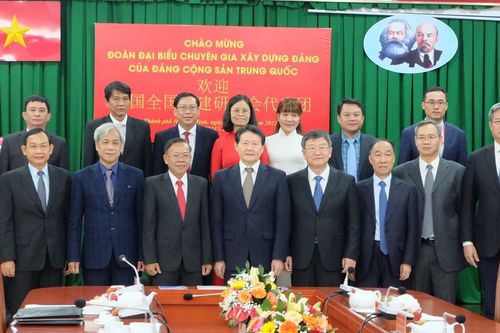 TP Thủ Đức tiếp đoàn chuyên gia xây dựng Đảng Cộng sản Trung Quốc