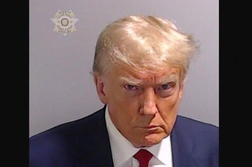 Ông Donald Trump gây sốt khi trở lại mạng xã hội X với bức ảnh hồ sơ nghi phạm