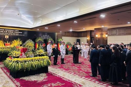 Tổ chức trọng thể Lễ truy điệu và tiễn đưa Phó Thủ tướng Lê Văn Thành về nơi an nghỉ cuối cùng