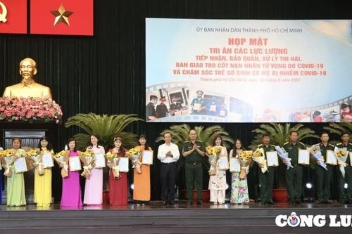 TP HCM tri ân các lực lượng cống hiến trong đại dịch Covid-19