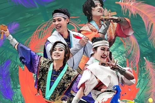Đội múa Việt Nam trình diễn tại Lễ hội Yosakoi Nhật Bản