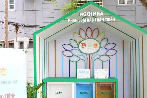 Nhân rộng sáng kiến phân loại rác tại trường học
