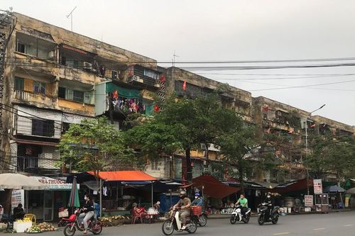 Hải Phòng: Chống đỡ khẩn cấp khu chung cư cũ Vạn Mỹ
