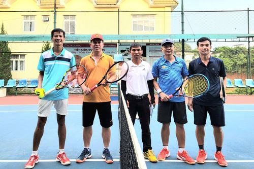 Hơn 100 vận động viên tranh tài Giải tennis cúp 'Báo Công lý khu vực Nam miền Trung - Tây Nguyên'