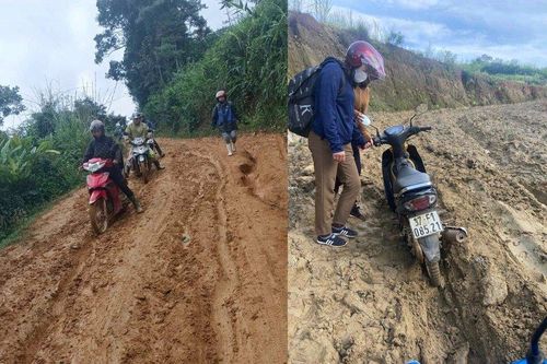 Hành trình 'cõng chữ' lên non: Giáo viên không quản lội bùn đưa học sinh trở lại trường