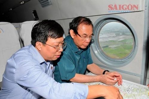 Lãnh đạo TPHCM khảo sát quy hoạch bằng trực thăng