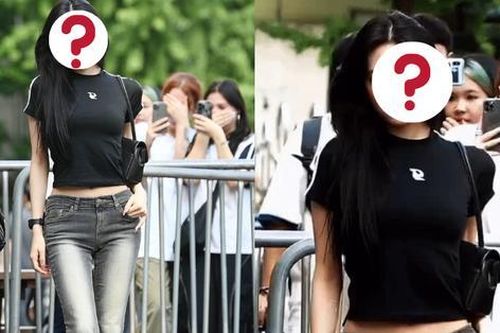 Nữ idol sở hữu body 'siêu thực', cứ diện combo crop top quần jeans là gây sốt