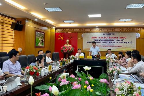 Hội thảo khoa học 'Thần vệ quốc Hoàng Bẩy - Bảo Hà'