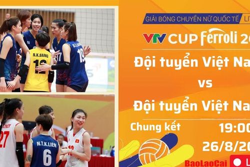 Trực tiếp chung kết: Đội tuyển Việt Nam 1 gặp đội tuyển Việt Nam 2