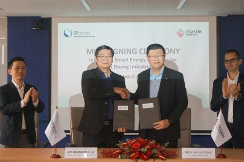 SP và Frasers hợp tác triển khai giải pháp năng lượng thông minh tích hợp tại KCN Bình Dương