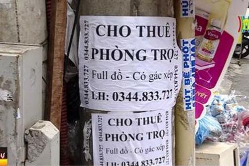 Hỗ trợ tìm nhà trọ cho sinh viên khi nhập học
