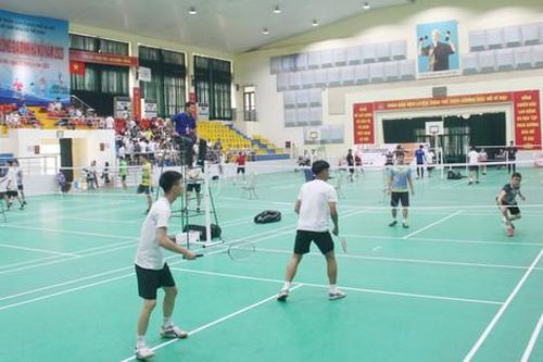 Huyện Đan Phượng khai mạc Giải cầu lông năm 2023