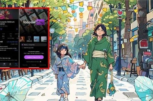 Rủi ro tiềm ẩn khi 'đu trend' tạo hình anime đang gây sốt trên mạng bằng Loopsie