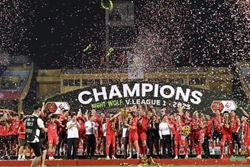 Chùm ảnh: Hành trình vô địch V-League lịch sử của Công an Hà Nội FC
