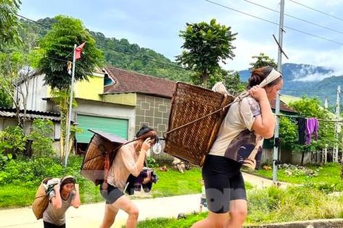 Phụ nữ vùng cao vào rừng 'bẻ lộc', chế biến thành đặc sản