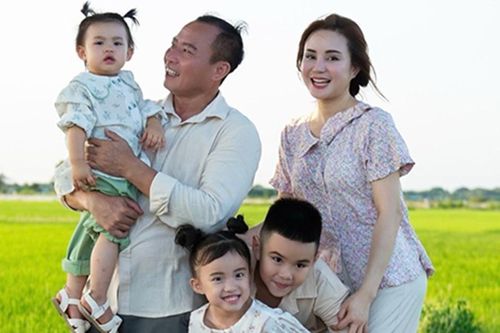 Vy Oanh thuyết phục ông xã quay MV tặng các con