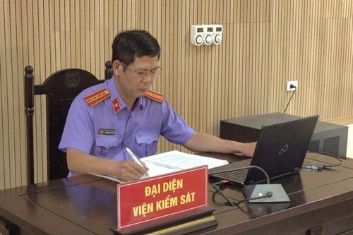 Phiên tòa dân sự phúc thẩm bằng số hóa hồ sơ do có kháng nghị của Viện kiểm sát