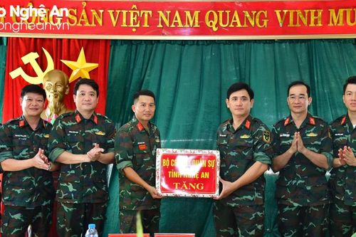 Bộ Chỉ huy Quân sự tỉnh kiểm tra công tác huấn luyện, sẵn sàng chiến đấu tại Tiểu đoàn hỗn hợp Đảo Mắt