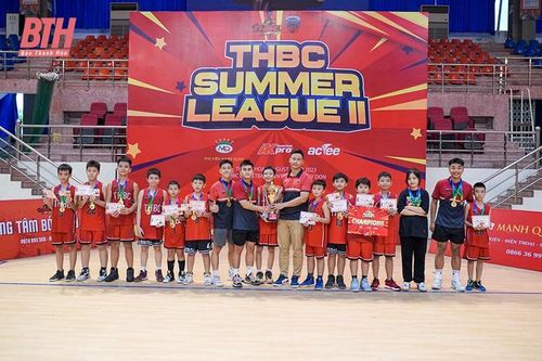 Giải bóng rổ học sinh U10, U12, U14, U16 Thanh Hóa - THBC Summer League 2023 thành công tốt đẹp