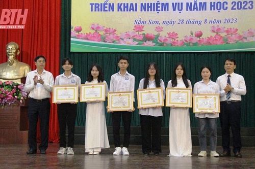 TP Sầm Sơn: Nhiều kết quả nổi bật trong năm học 2022-2023