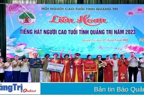 Liên hoan Tiếng hát người cao tuổi tỉnh Quảng Trị năm 2023