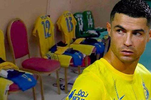Choáng với phòng thay đồ nhếch nhác Ronaldo và Al Nassr phải sử dụng