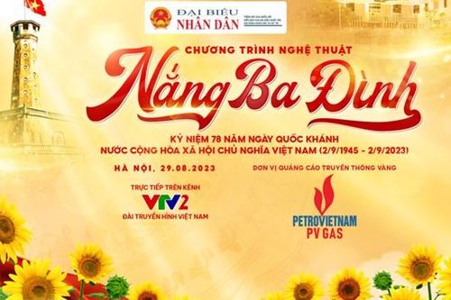 Chương trình nghệ thuật 'Nắng Ba Đình'