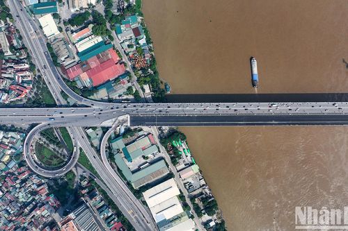 Cầu Vĩnh Tuy giai đoạn 2 sắp khánh thành