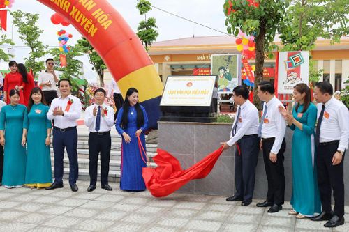 Làng văn hóa kiểu mẫu giúp nâng cao đời sống vật chất và tinh thần cho Nhân dân